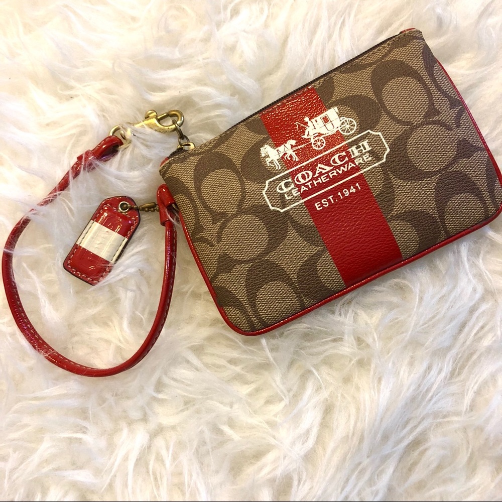 Stagecoach Coach Mini Wristlet